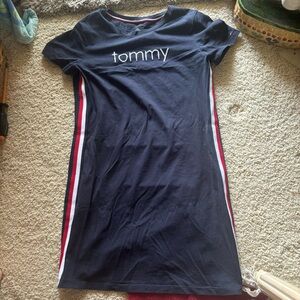 Navy Blue T-Shirt Dress Tommy Hilfiger